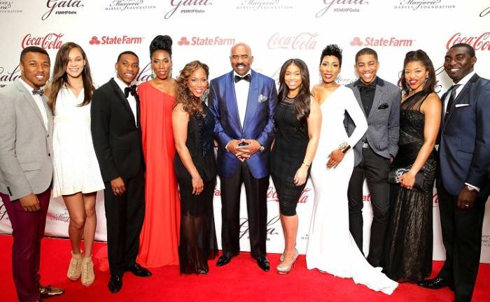 Steve Harvey Family Small