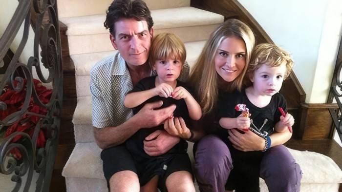 Family of Charlie Sheen Small